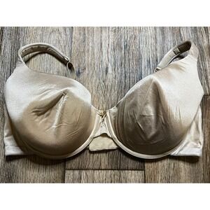 Cacique 42DD Lightly Lined T Shirt Bra Champagne Tan